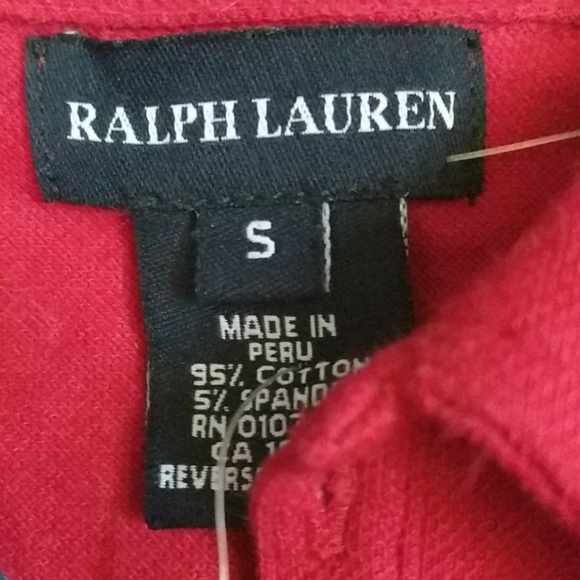 Ralph Lauren baby red Polo with grosgrain ribbon - Picture 2 of 4